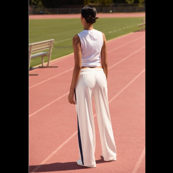 Anthropologie Daily Practice Side-Stripe Track Pants - Picture 3 of 3